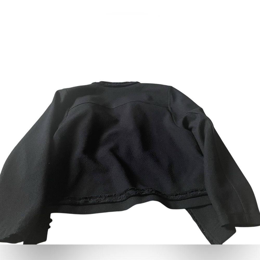 Calvin Klein Black Textured Knit Jacket - Picture 5 of 7